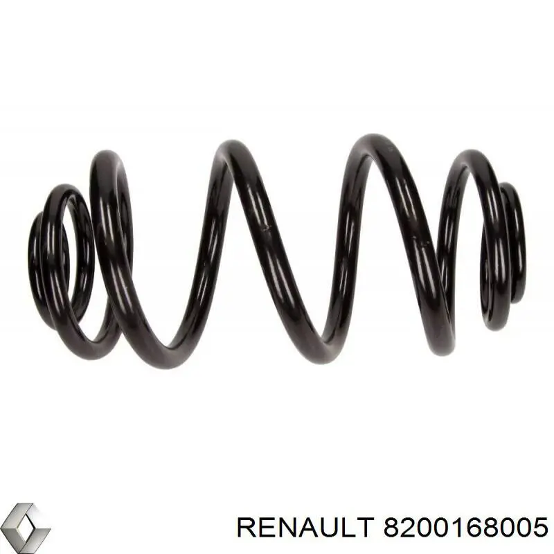 8200168005 Renault (RVI) muelle de suspensión eje trasero