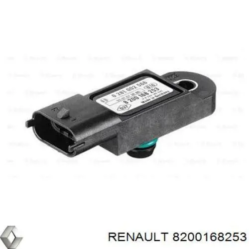 Sensor de presión de sobrealimentación Renault (RVI) 8200168253