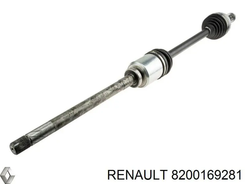 Semieje delantero derecho Renault (RVI) 8200169281 precio, desde 104,23 EUR