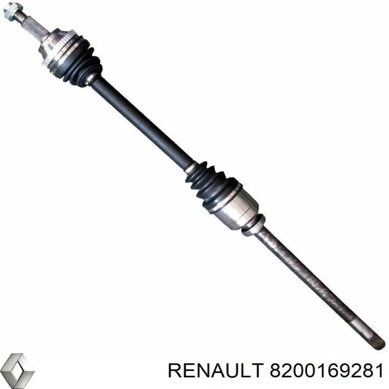 8200169281 Renault (RVI) árbol de transmisión delantero derecho