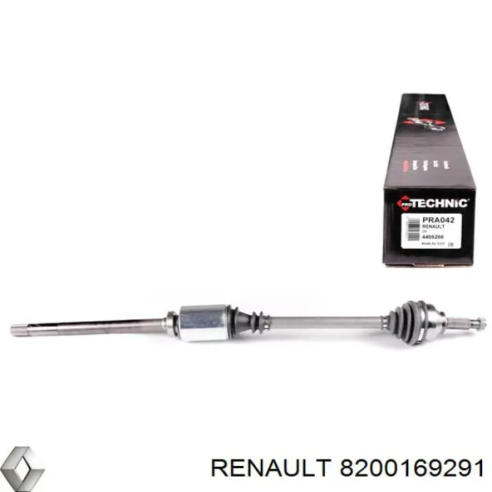 Comprar 8200169291 Renault (RVI) Semieje delantero derecho