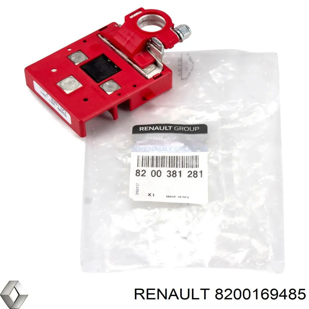 Terminal de batería Renault (RVI) 8200169485 precio, desde 11,06 EUR