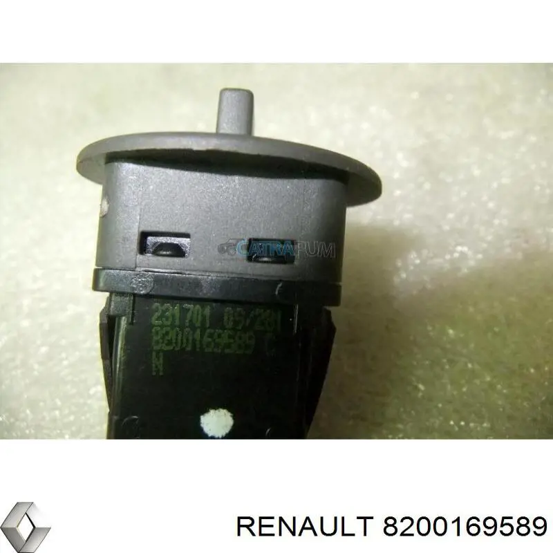 Interruptor de desactivación del airbag del pasajero Renault (RVI) 8200169589 precio, desde 30,49 EUR