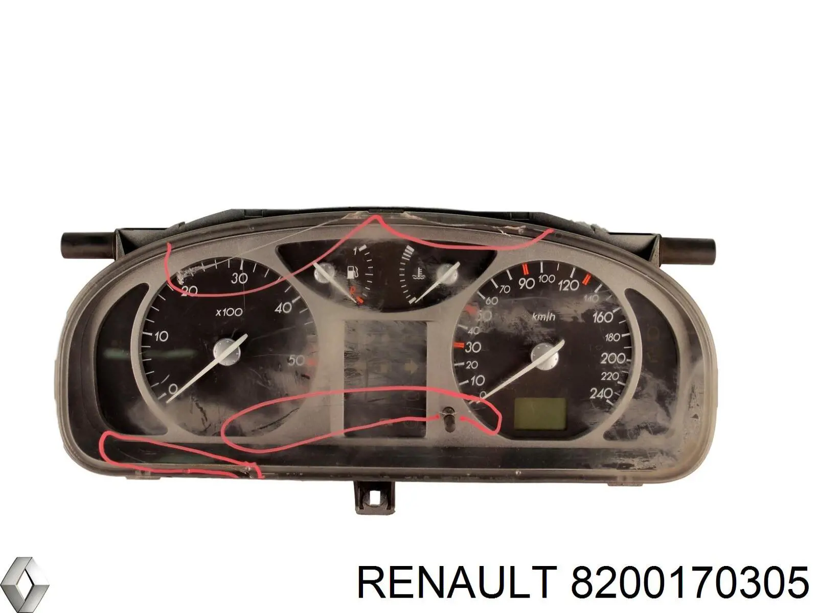 8200170305 Renault (RVI) tablero de instrumentos (panel de instrumentos)