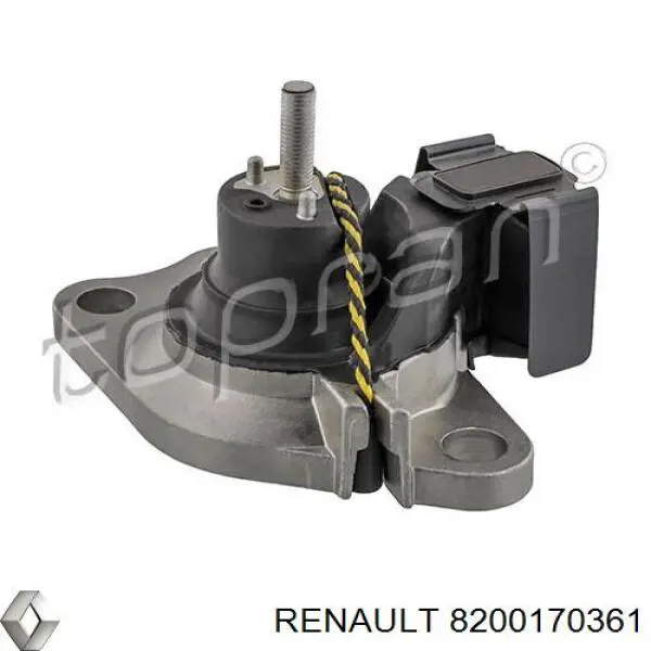 8200170361 Renault (RVI) soporte de motor derecho