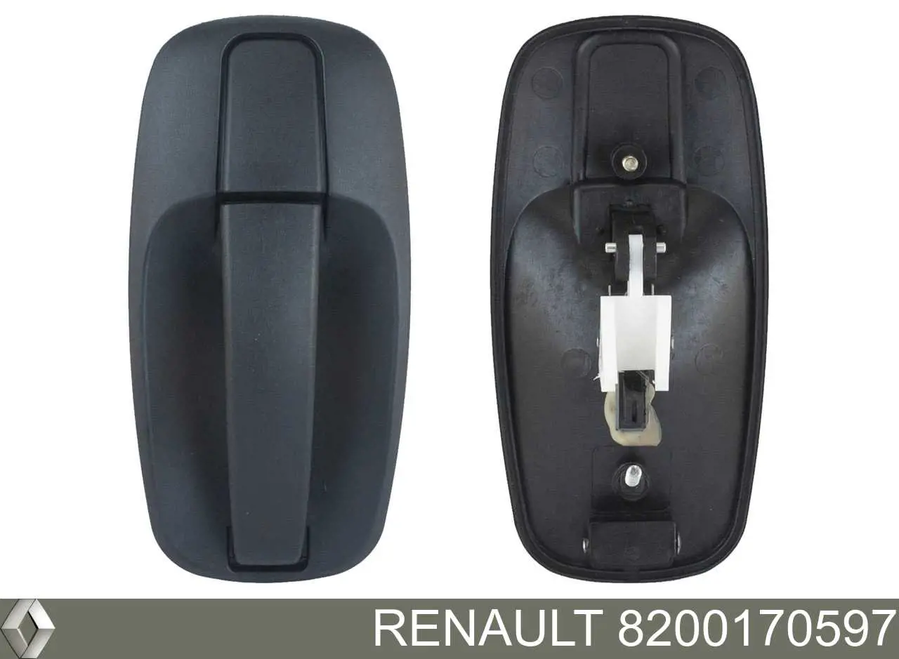 Comprar 8200170597 Renault (RVI) Manija exterior derecha de puerta delantera