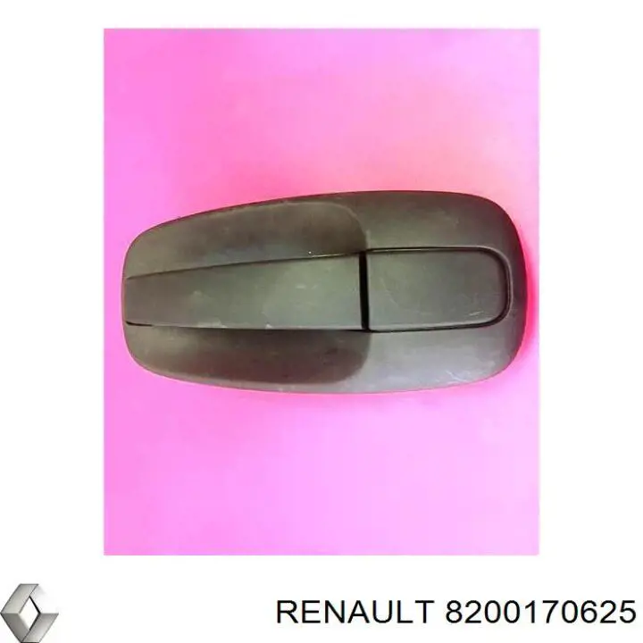8200170625 Renault (RVI) manecilla de puerta corrediza exterior