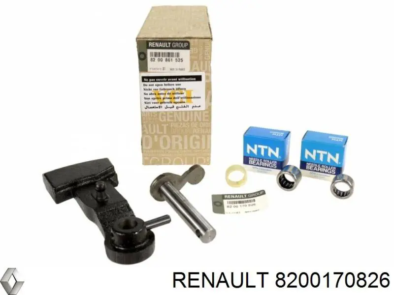 Buje del mecanismo de cambio (palanca selectora) Renault (RVI) 8200170826 precio, desde 131,09 EUR