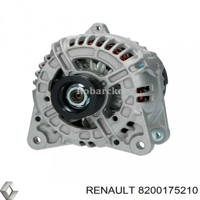 Alternador del motor Renault (RVI) 8200175210 precio, desde 71,47 EUR