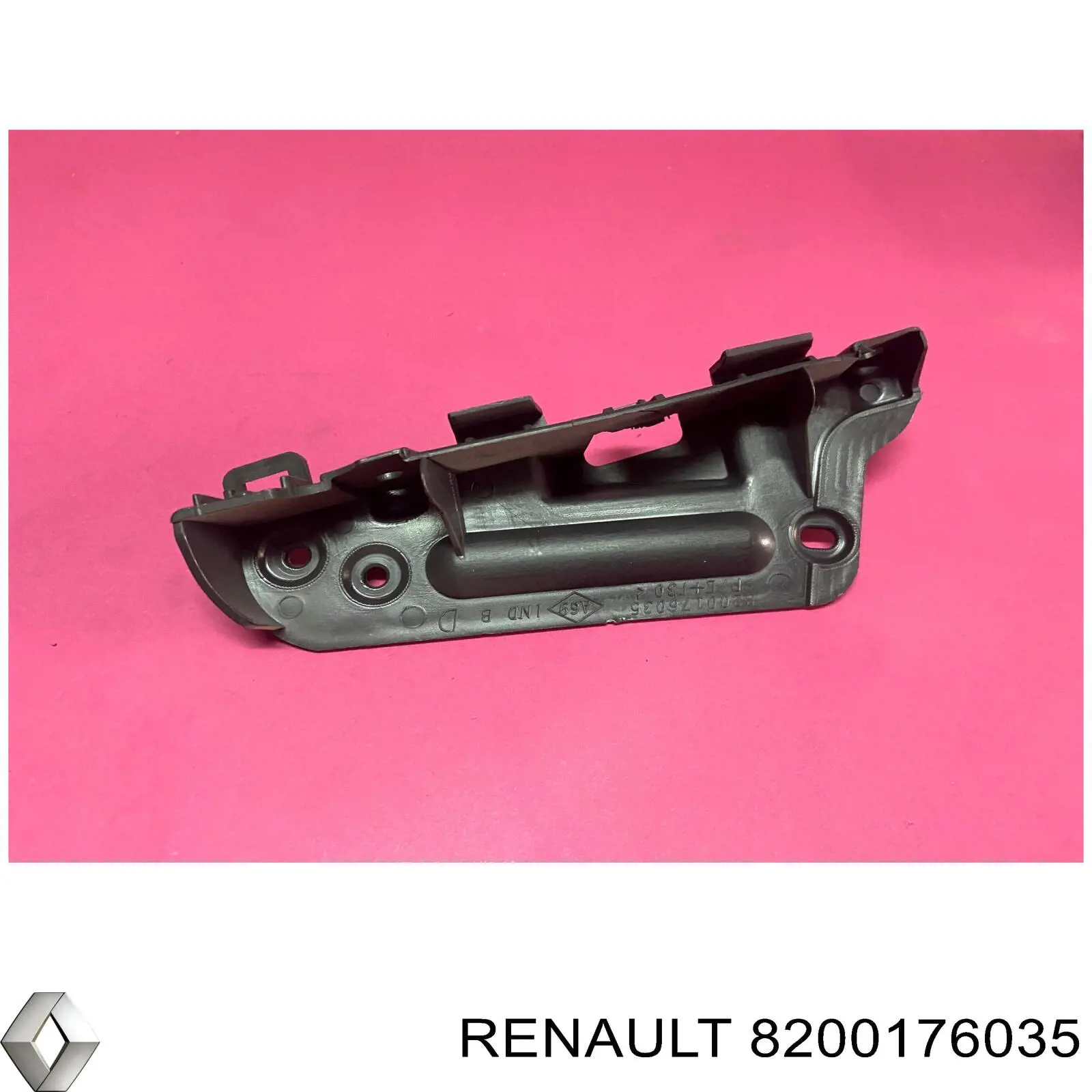 Soporte de parachoques trasero exterior derecho Renault Megane 2 (LM0)