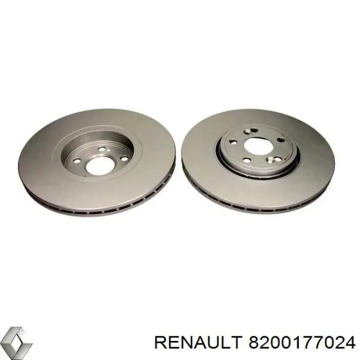 Freno de disco delantero Renault Espace 4 JK0