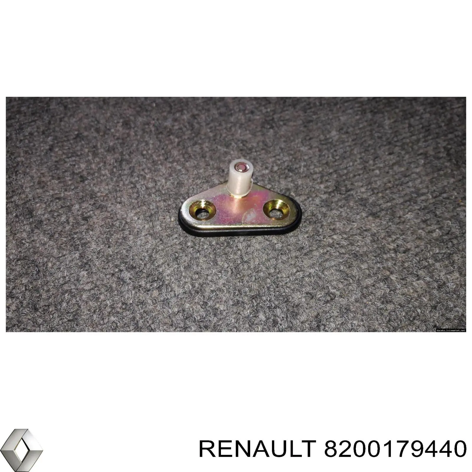 8200179440 Renault (RVI) asegurador puerta corrediza, en carrocería, superior