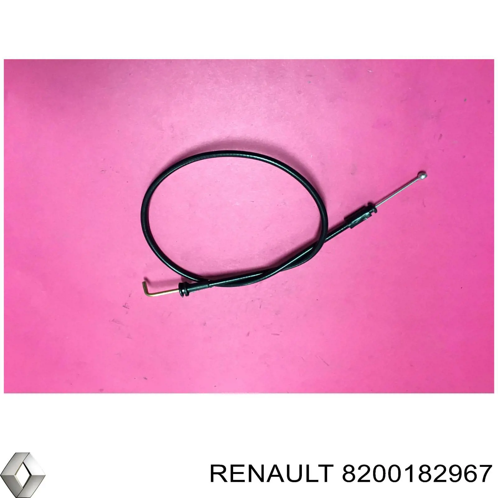 8200182967 Renault (RVI) cable de accionamiento, desbloqueo de puerta corrediza