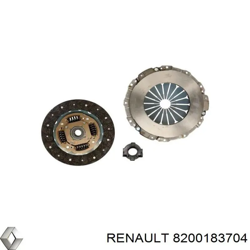 8200165223 Renault (RVI) plato de presión del embrague