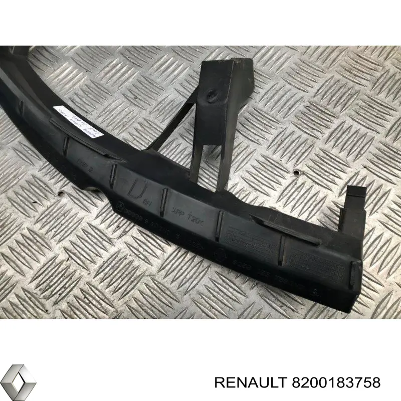 Comprar 8200183758 Renault (RVI) Soporte de parachoques delantero derecho