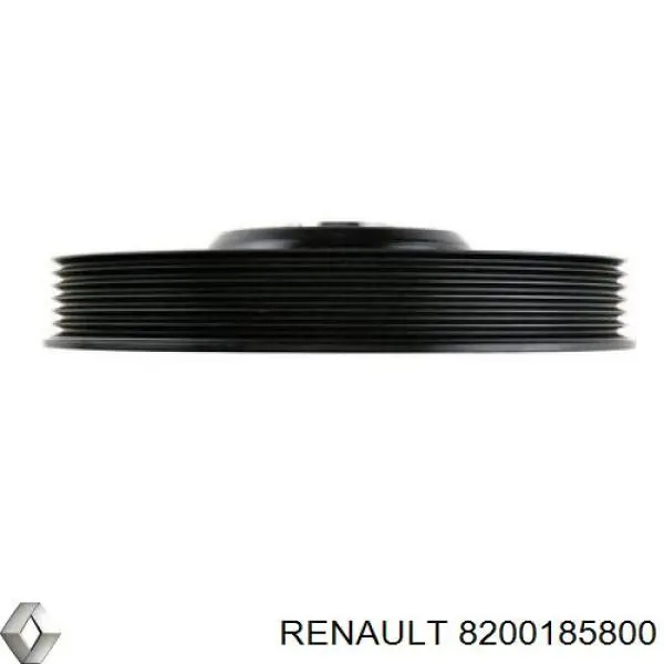 8200185800 Renault (RVI) polea de cigüeñal