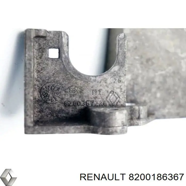 Soporte de fijación de un cable del punto de control para Renault LOGAN 