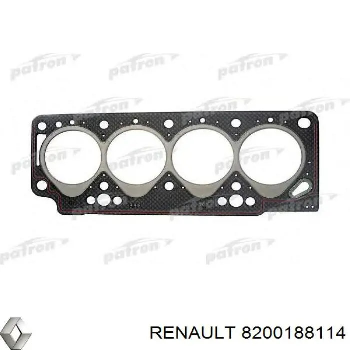 8200188114 Renault (RVI) junta de culata