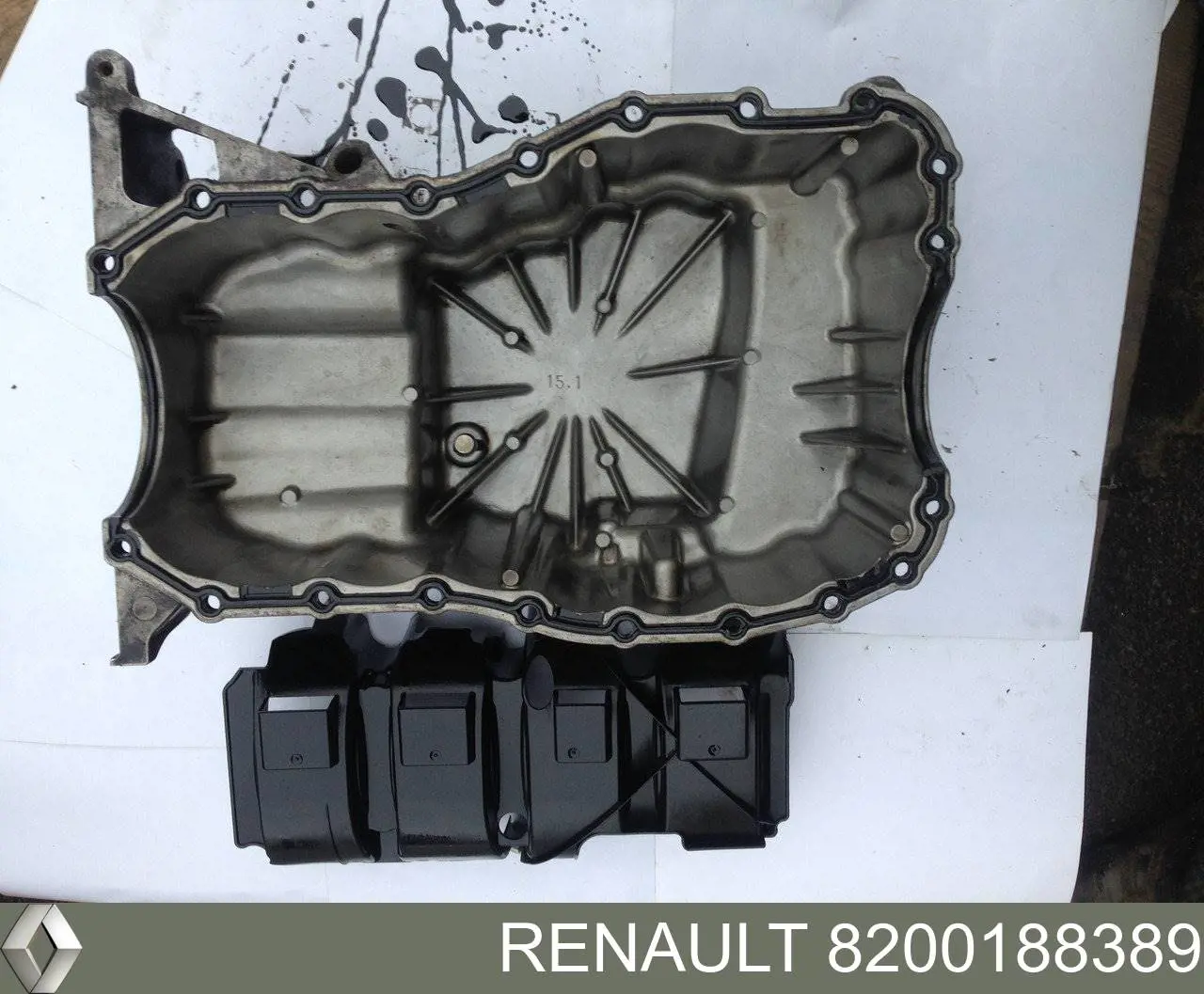 Cárter de aceite 8200188389 Renault (RVI)