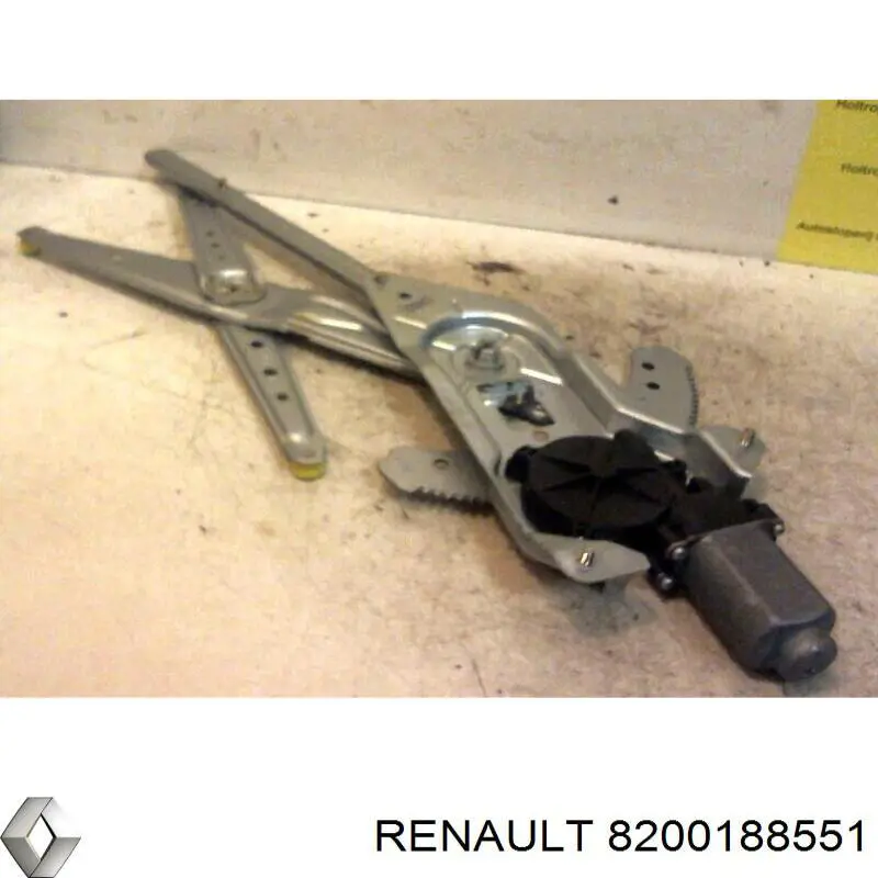 Mecanismo de elevalunas, puerta delantera derecha para Renault Kangoo (KC0)