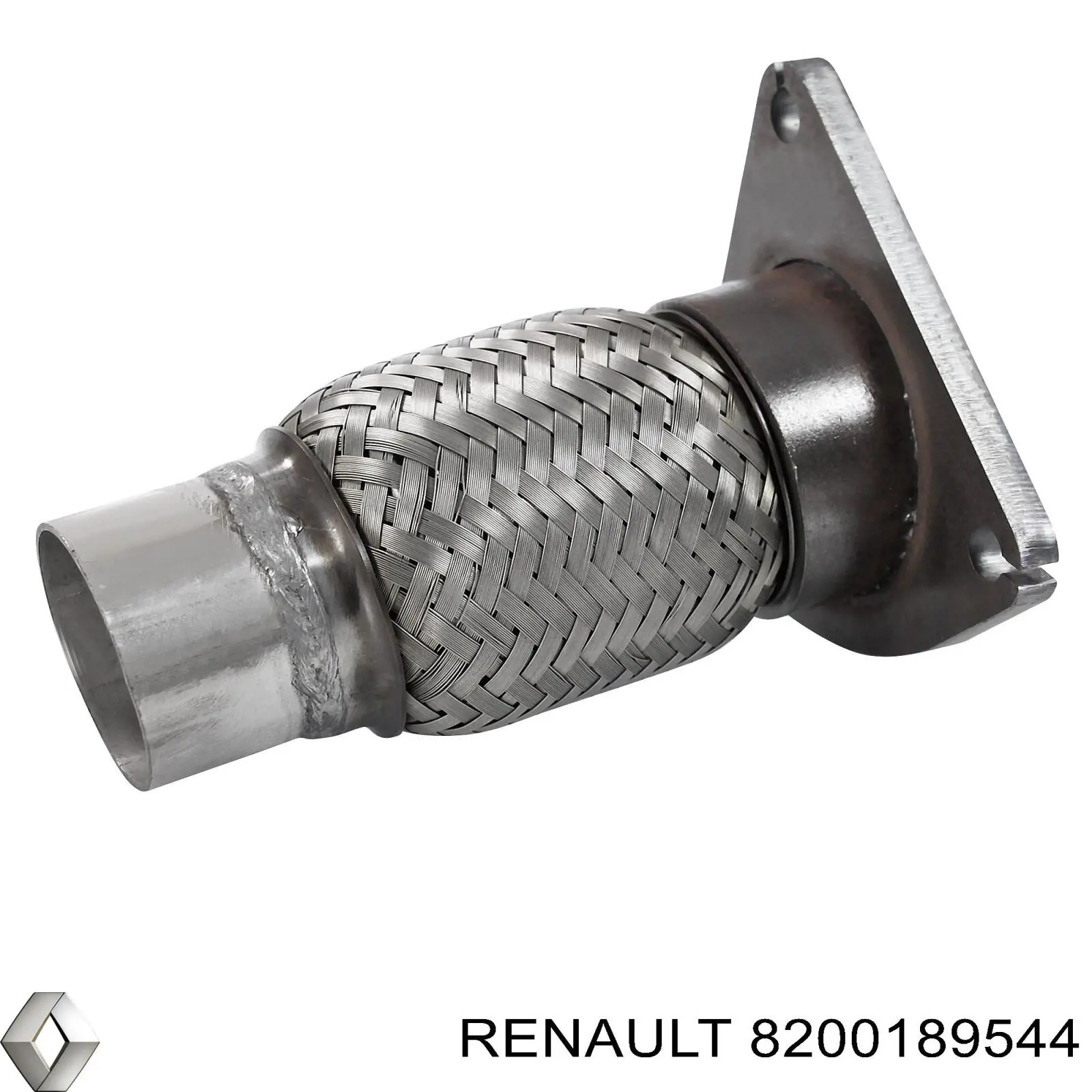 8200189551 Renault (RVI) tubo de admisión del silenciador de escape delantero