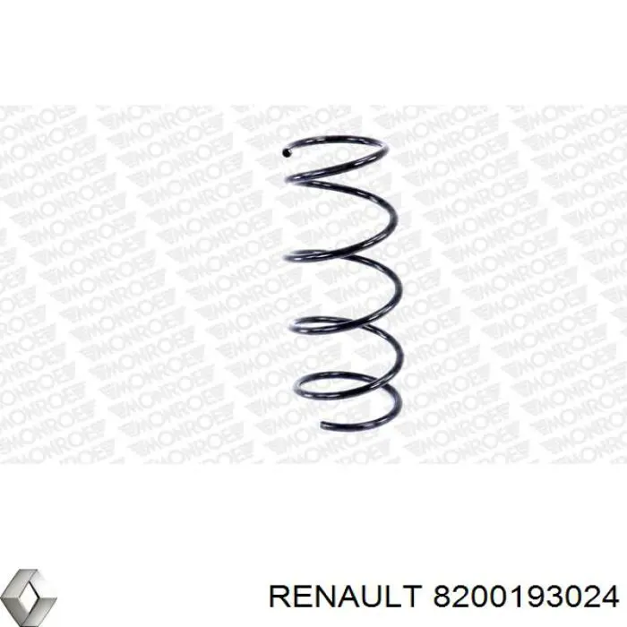 Muelle delantero Renault (RVI) 8200193024 precio, desde 25,20 EUR