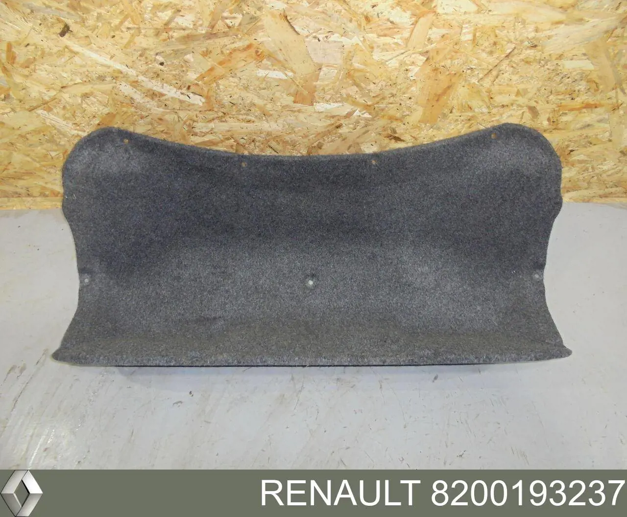 8200193237 Renault (RVI) tapicería para tapa de maletero