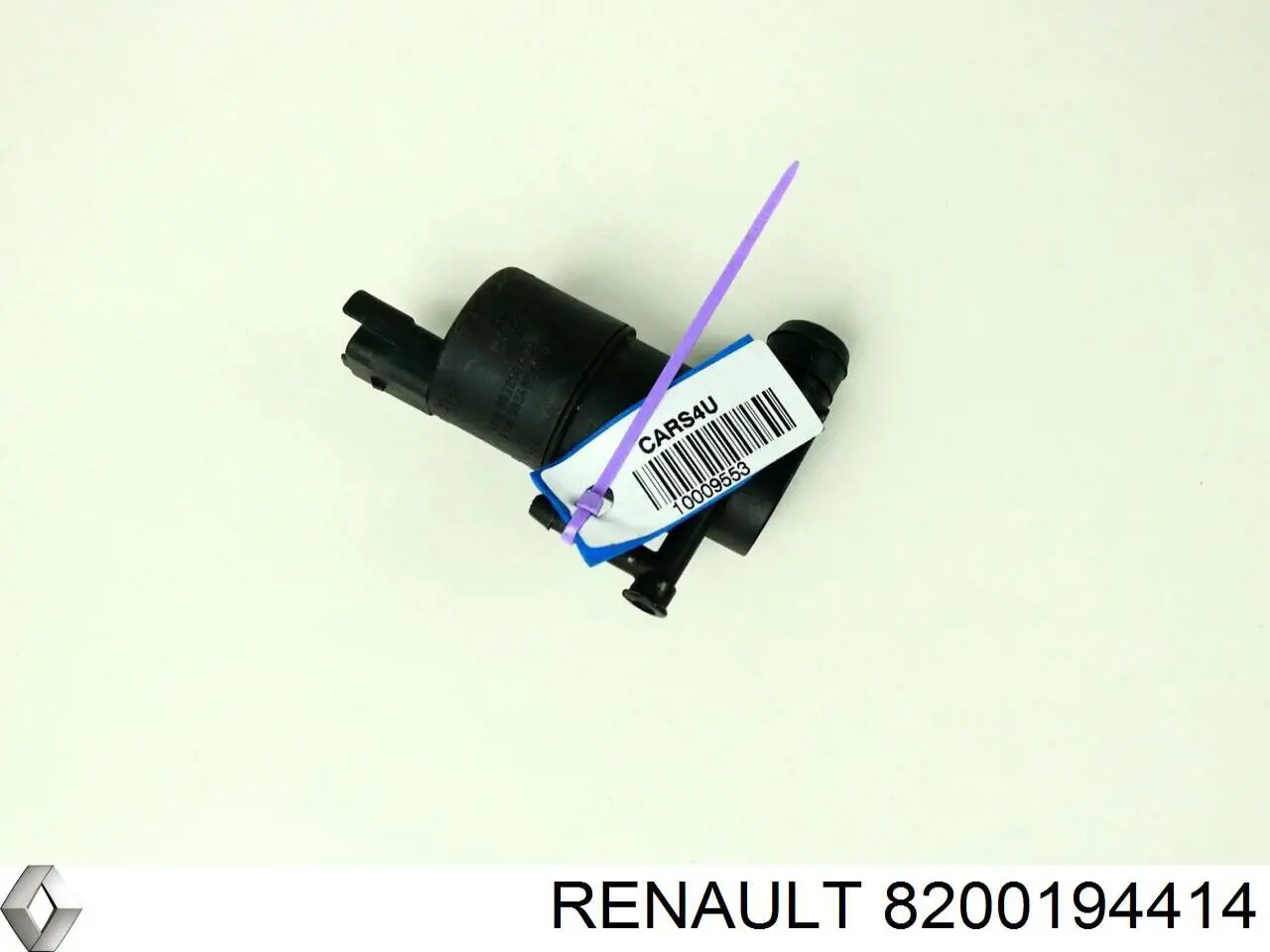 Comprar 8200194414 Renault (RVI) Bomba de agua limpiaparabrisas, delantera