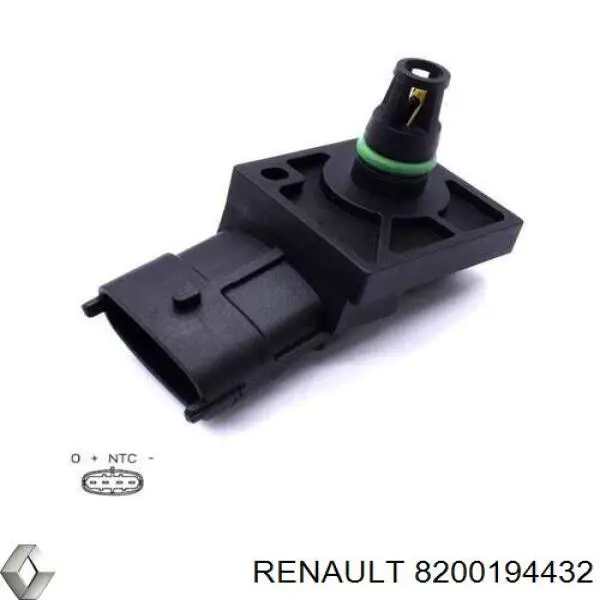 Sensor, presión colector de admisión  Renault (RVI) 8200194432 precio, desde 43,81 EUR