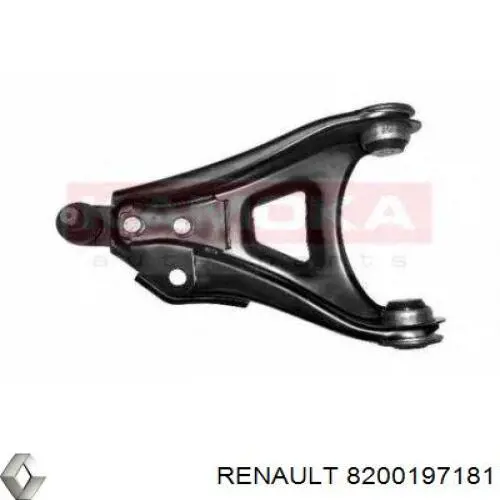 Comprar 8200197181 Renault (RVI) Brazo inferior izquierdo de la suspensión delantera