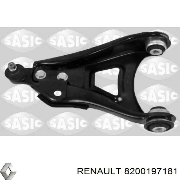 Brazo inferior izquierdo de la suspensión delantera Renault (RVI) 8200197181 precio, desde 39,20 EUR