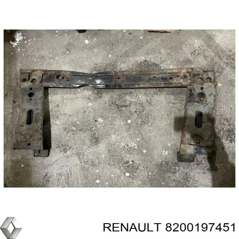 Subchasis delantero soporte motor delantero Renault (RVI) 8200197451 precio, desde 94,38 EUR