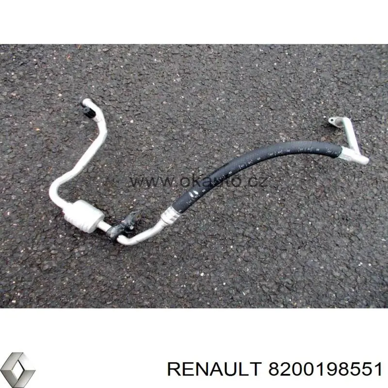 Comprar 8200198551 Renault (RVI) Manguera de aire acondicionado de evaporador al compresor