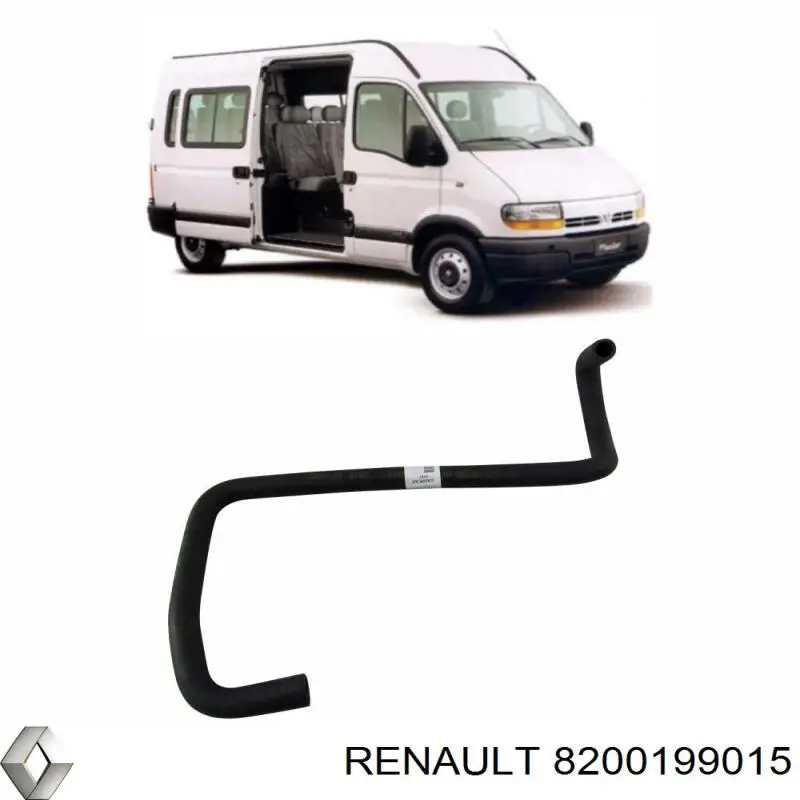 Comprar 8200199015 Renault (RVI) Manguera inferior del vaso de expansión