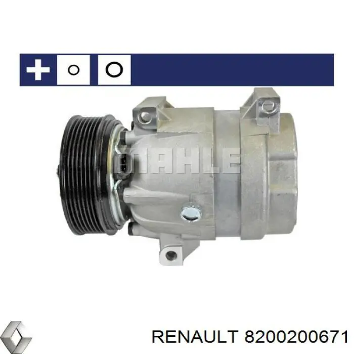 Compresor ac Renault (RVI) 8200200671 precio, desde 187,51 EUR