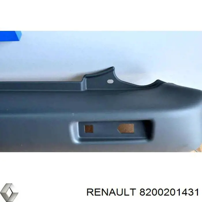 8200201431 Renault (RVI) parachoques trasero, parte central