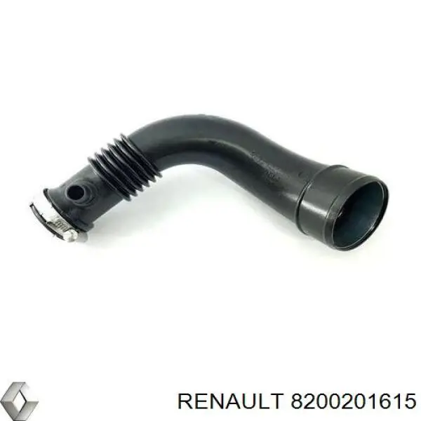 Tubo flexible de aire de sobrealimentación, a turbina para Renault Megane (LM0)