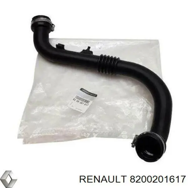 8200201617 Renault (RVI) tubo flexible de aire de sobrealimentación derecho