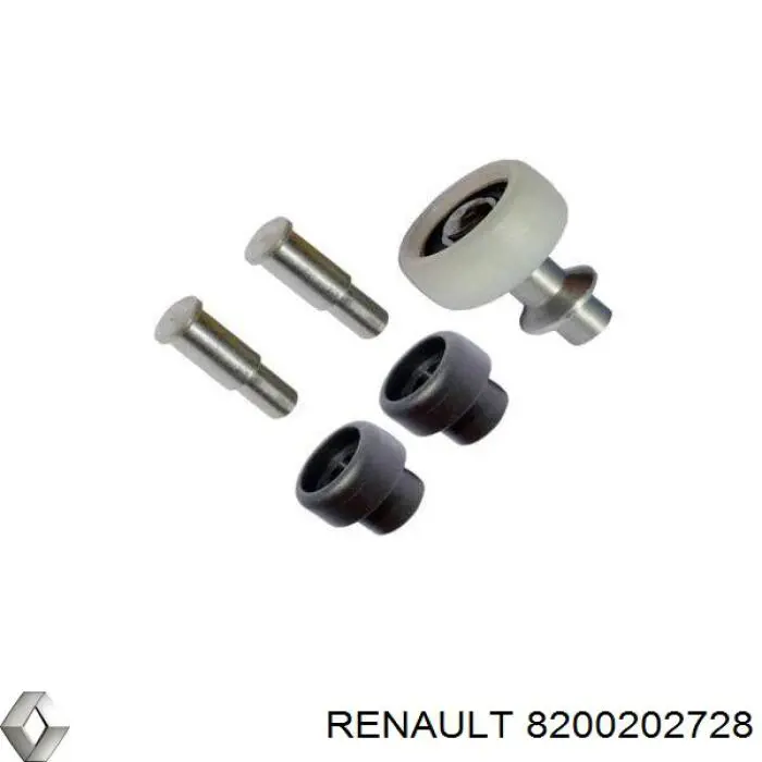Rodillo inferior derecho de puerta corrediza A4157602000 Mercedes