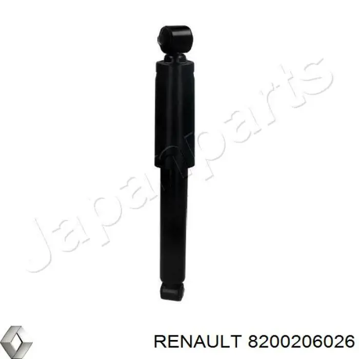 8200206026 Renault (RVI) amortiguador trasero