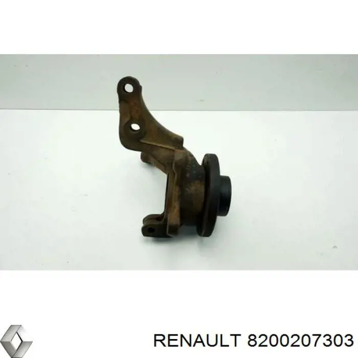 Muñón del eje, suspensión de rueda, delantero izquierdo para Renault Clio (LU)