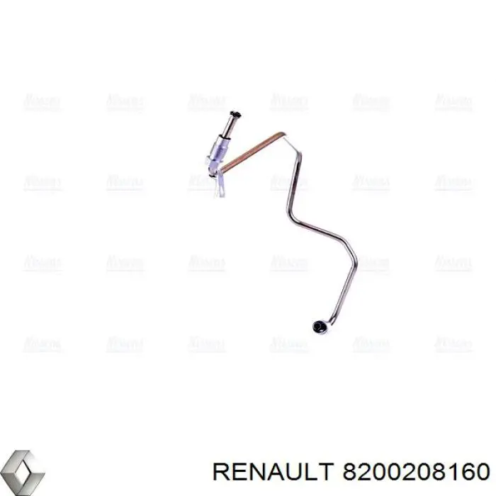 8200208160 Renault (RVI) tubo (manguera Para El Suministro De Aceite A La Turbina)