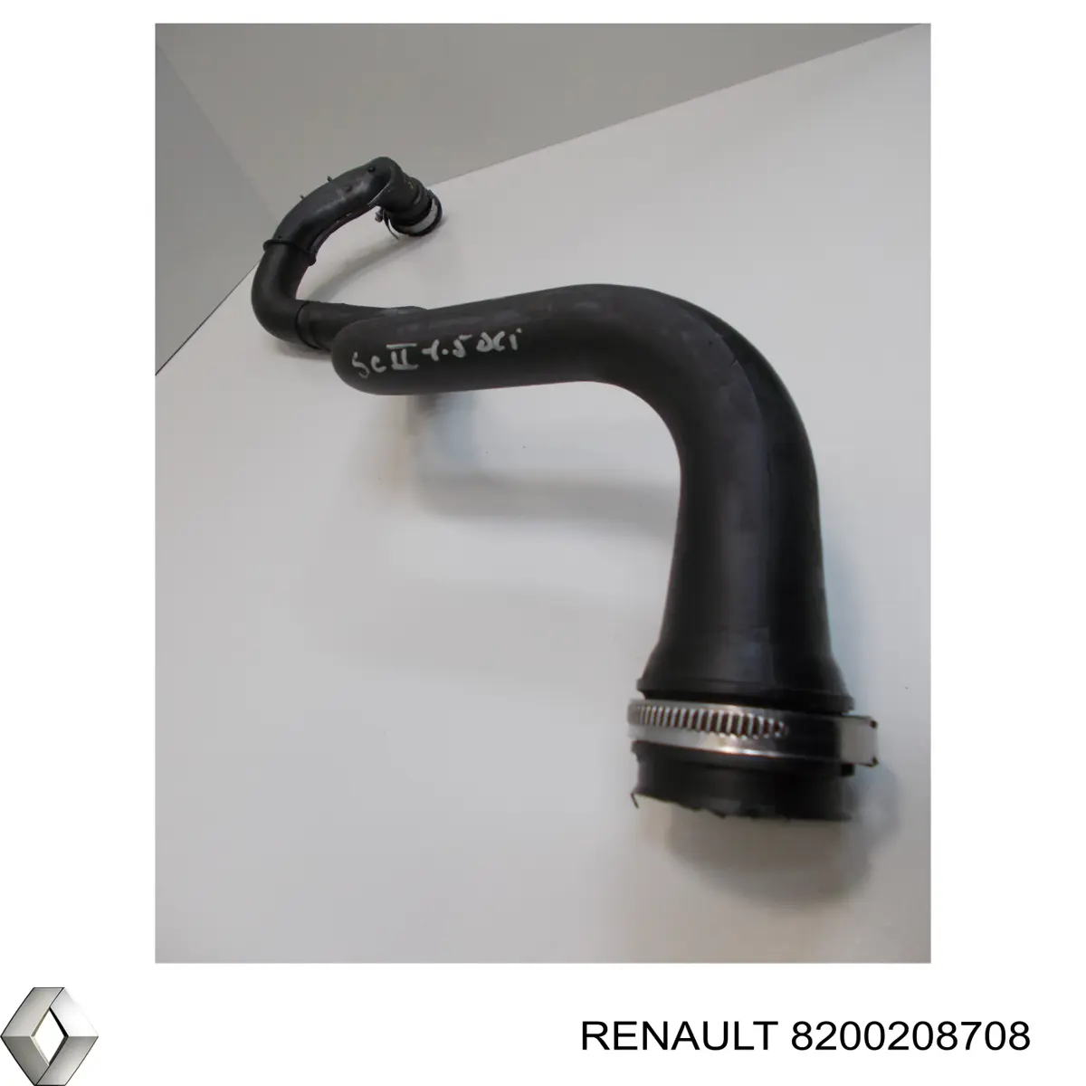 Tubo intercooler 8200208708 Renault (RVI)