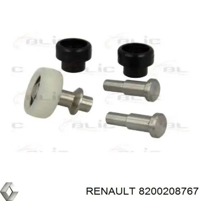 Comprar 8200208767 Renault (RVI) Rodillo inferior izquierdo de puerta lateral corrediza