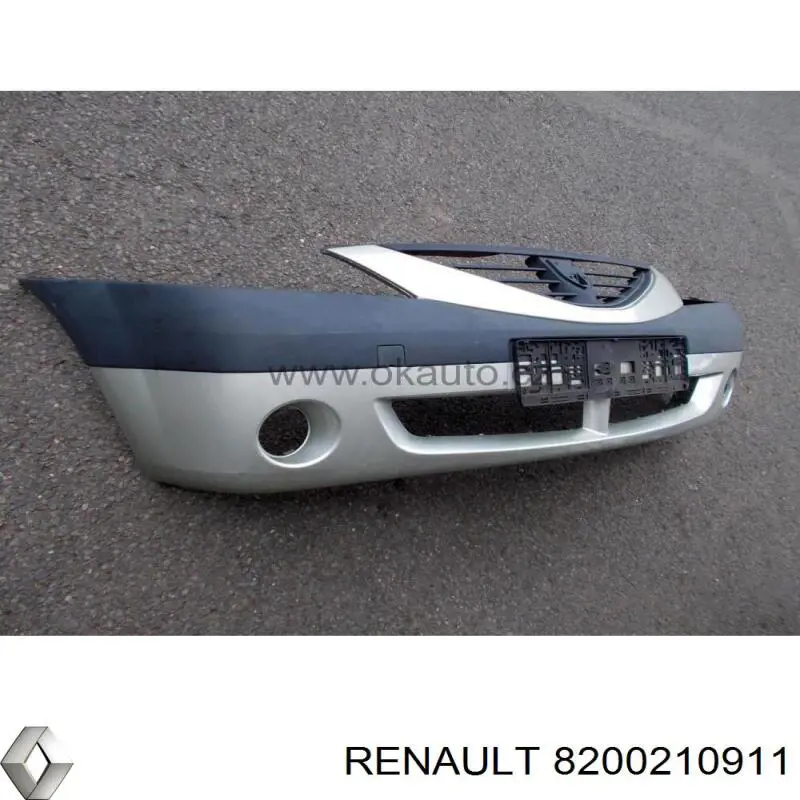 8200210911 Renault (RVI) paragolpes delantero