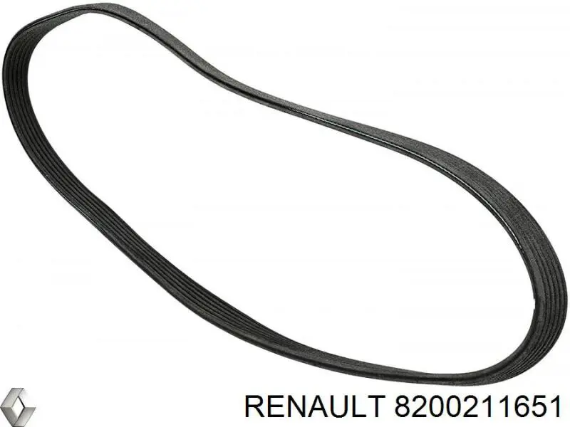 Comprar 8200211651 Renault (RVI) Correa trapezoidal