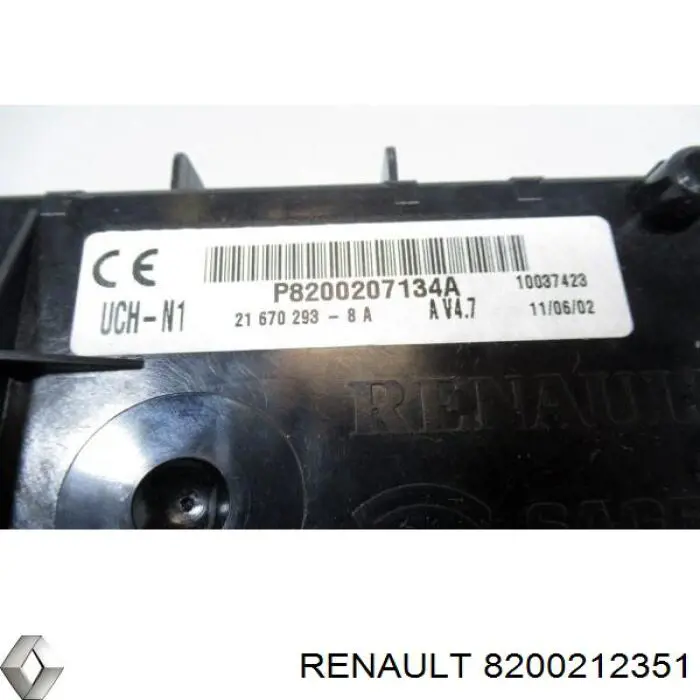 R0410C034A Renault (RVI) Centralina Del Motor
