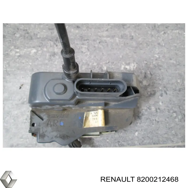 8200212468 Renault (RVI) cerradura de puerta trasera izquierda