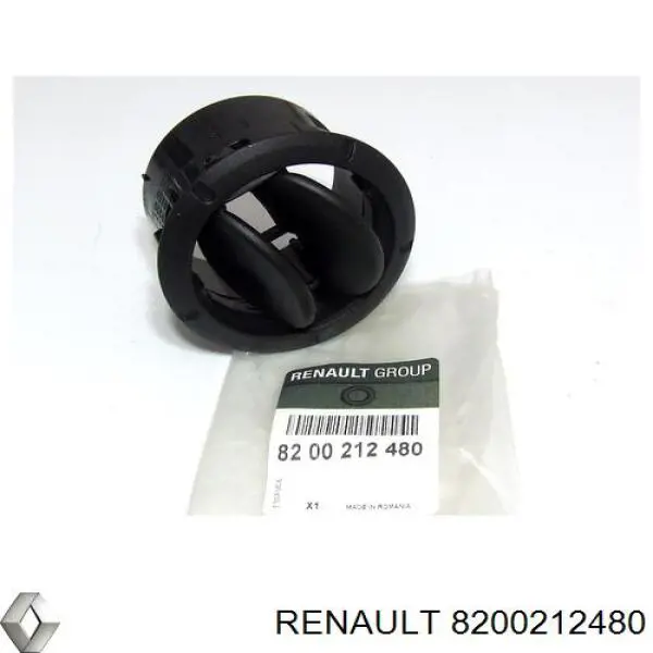 8200212480 Renault (RVI) rejilla aireadora de salpicadero