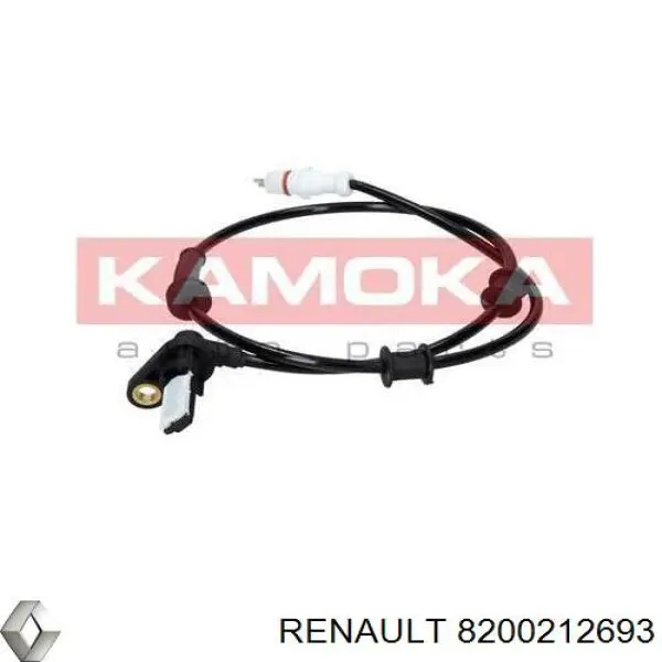 8200212693 Renault (RVI) sensor abs trasero izquierdo